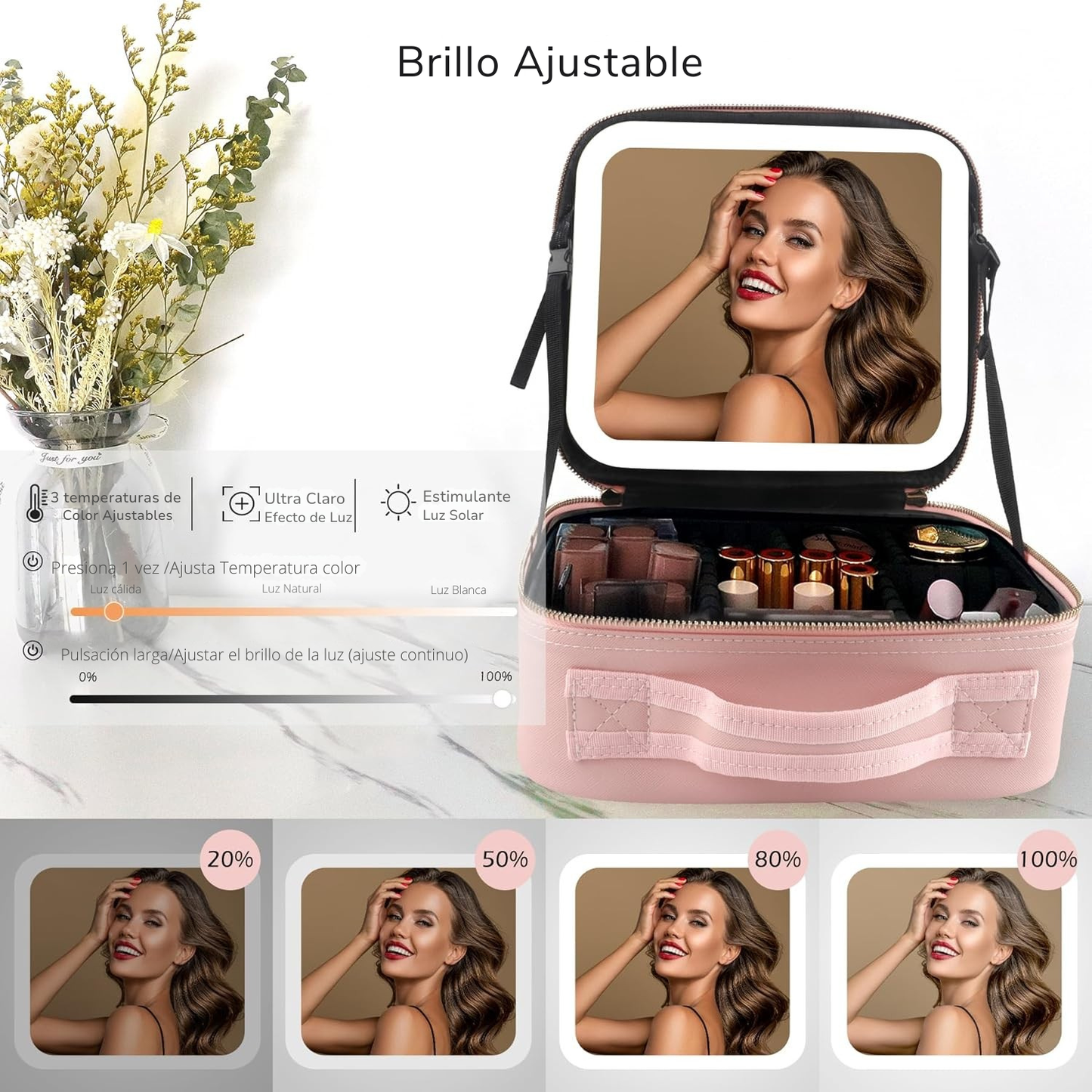 Maletin Maquillaje Organizador - Organiza tu belleza! ✨🥰
