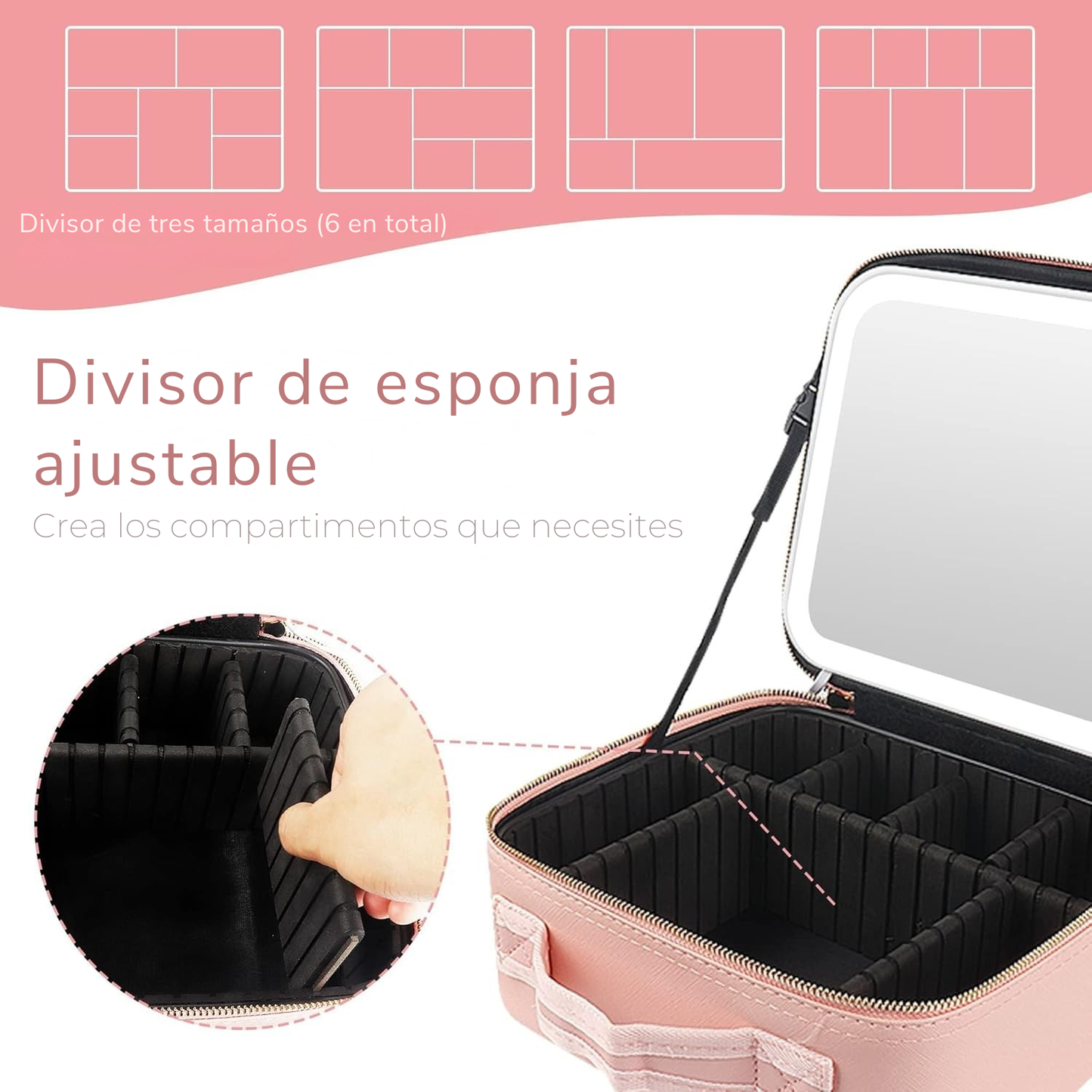 Maletin Maquillaje Organizador - Organiza tu belleza! ✨🥰