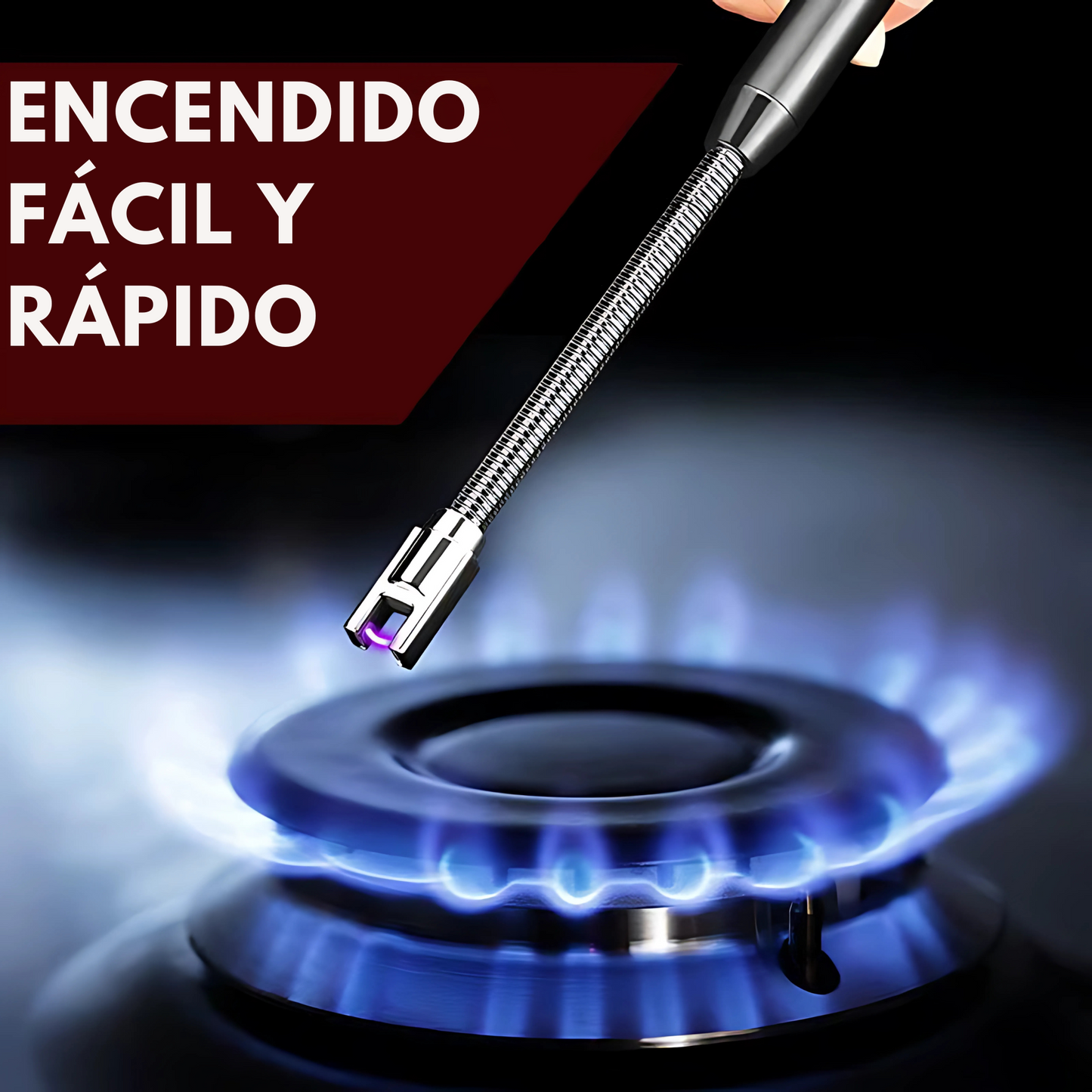 Encendedor Eléctrico Recargable – Anti Viento USB🔥