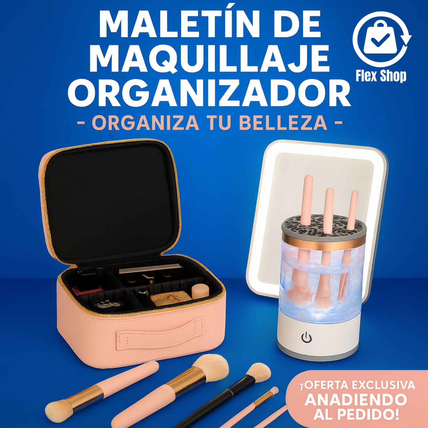 Maletin Maquillaje Organizador - Organiza tu belleza! ✨🥰