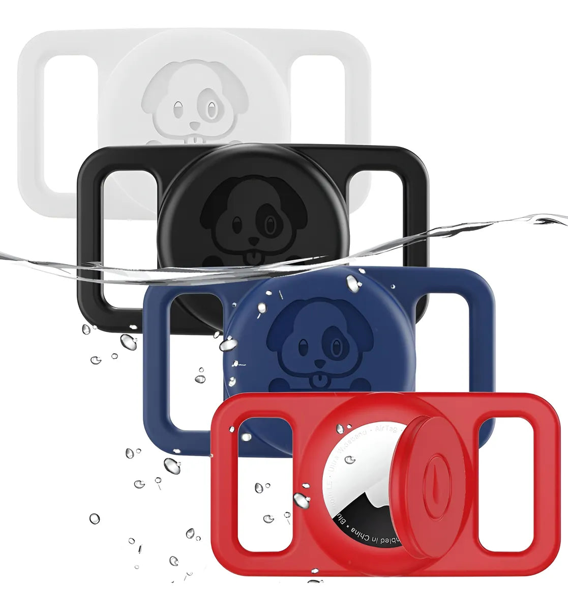 Protector Air Tag Mascotas Perro Gato Collar Gps Llavero