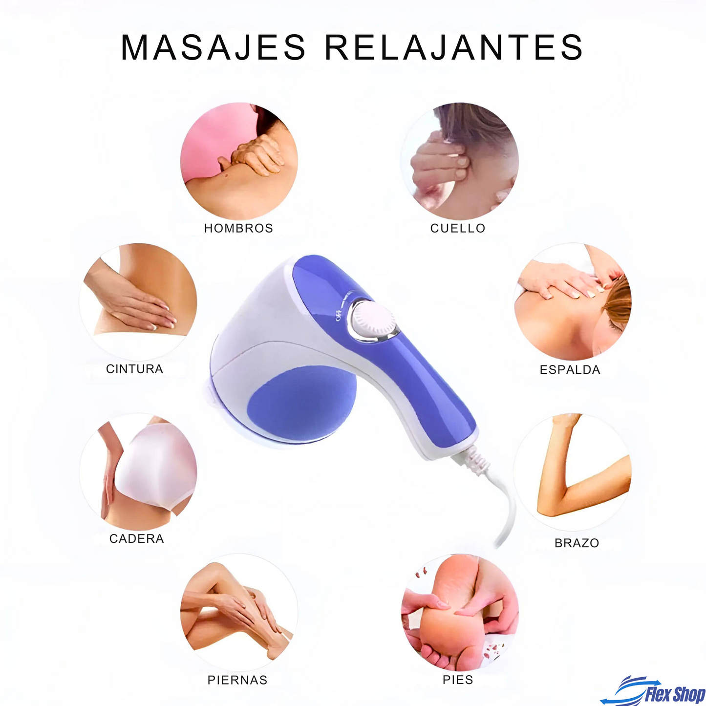 Masajeador Anti Celulitico 4 en 1 FlexShop™