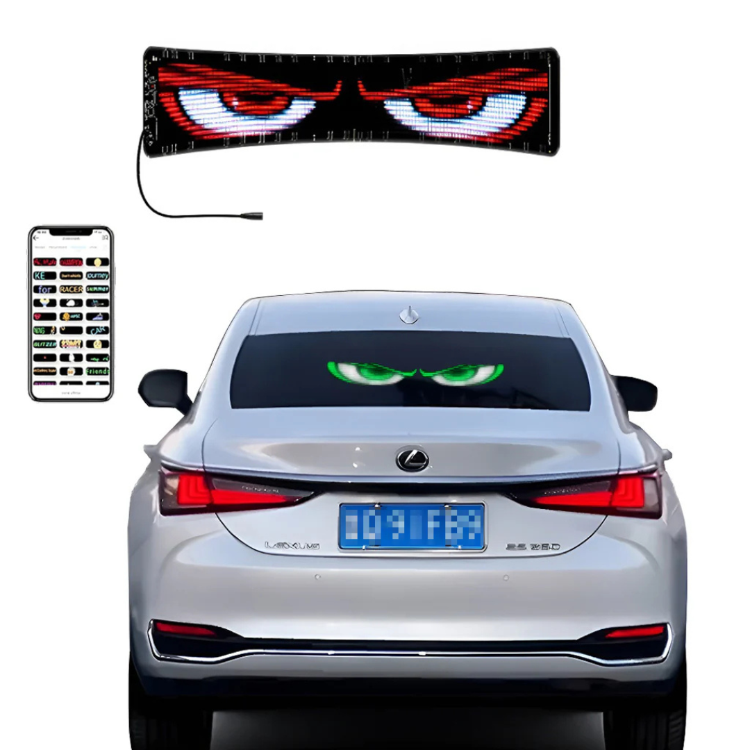 Pantalla LED RGB para Auto Ojos Personalizable Flexshop®