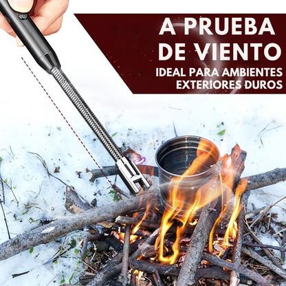 Encendedor Eléctrico Recargable – Anti Viento USB🔥
