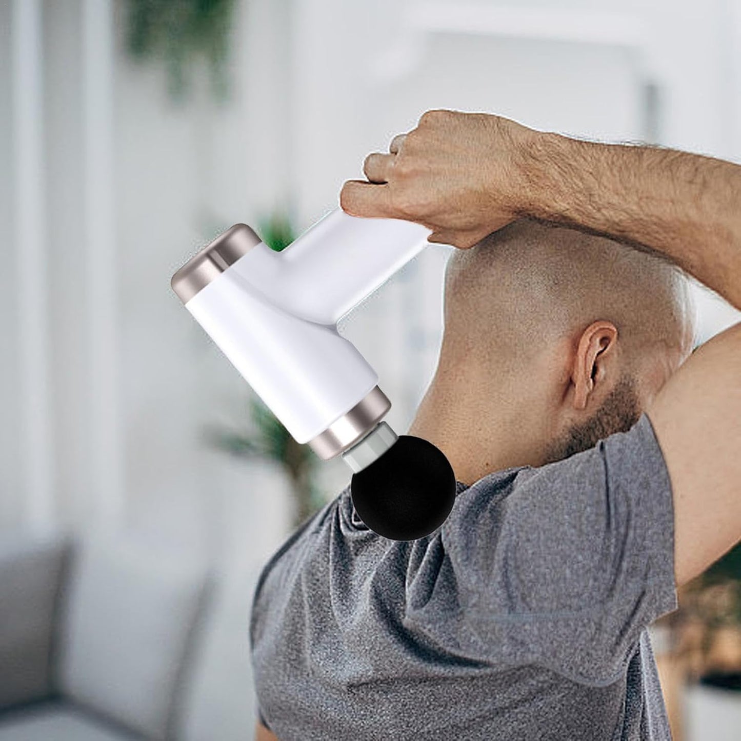 Pistola Masajeadora Potente 5 Velocidades