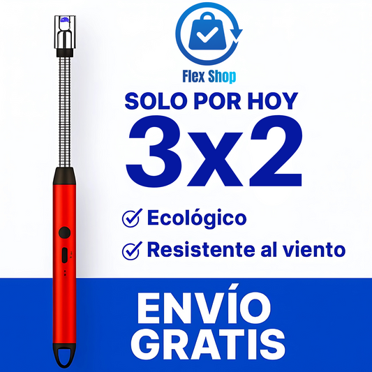 Encendedor Eléctrico Recargable – Anti Viento USB🔥