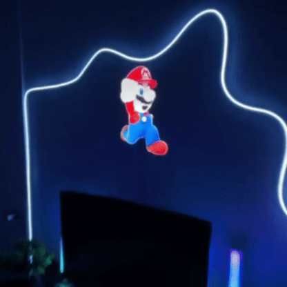 Proyector Ventilador Holograma 3D Personalizable